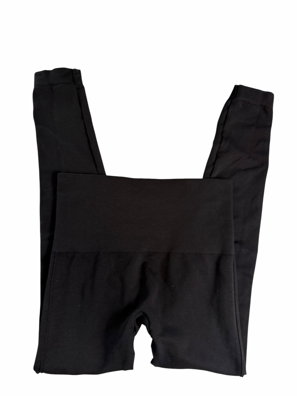 Spanx Look At Me Now full length black Seamless high rise Legging small - Picture 3 of 4